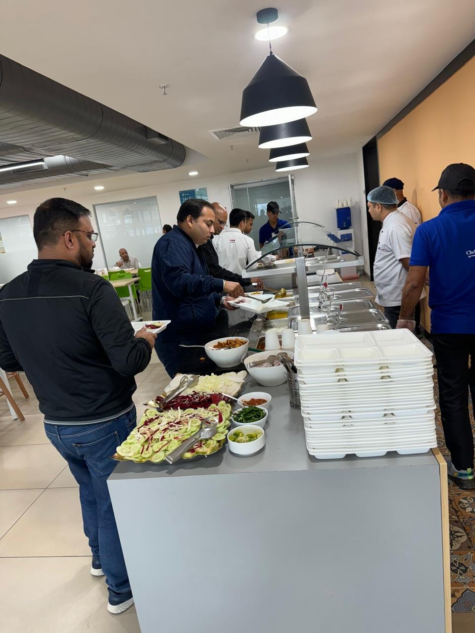 Corporate Catering Setup